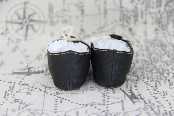 chaussures en cuir idéal JUMEAU ou autre poupée ancienne