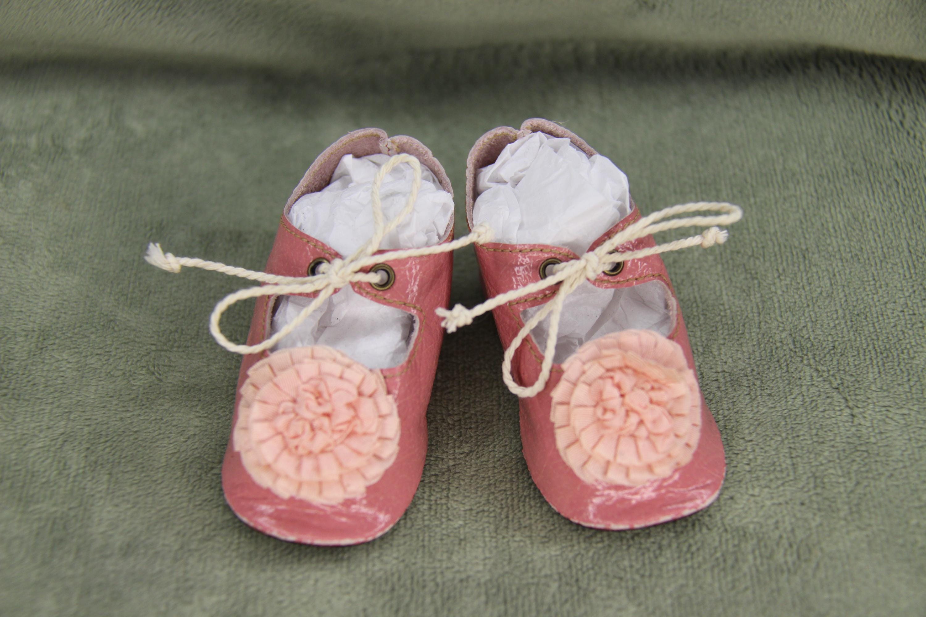Chaussures Anciennes En Cuir Pour Poupée JUMEAU Ou Similaires – Occasion