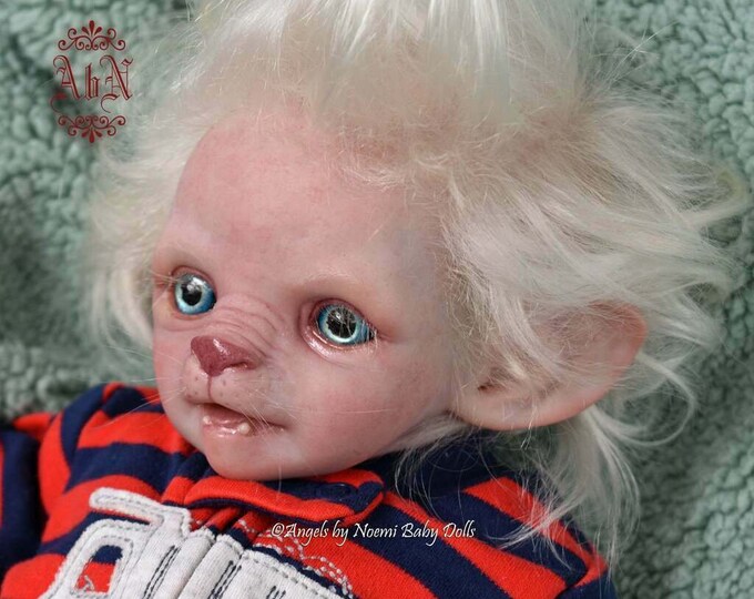 ALARICK the Werewolf Reborn Vinyl Doll Kit by Noemi Smith18open Edition