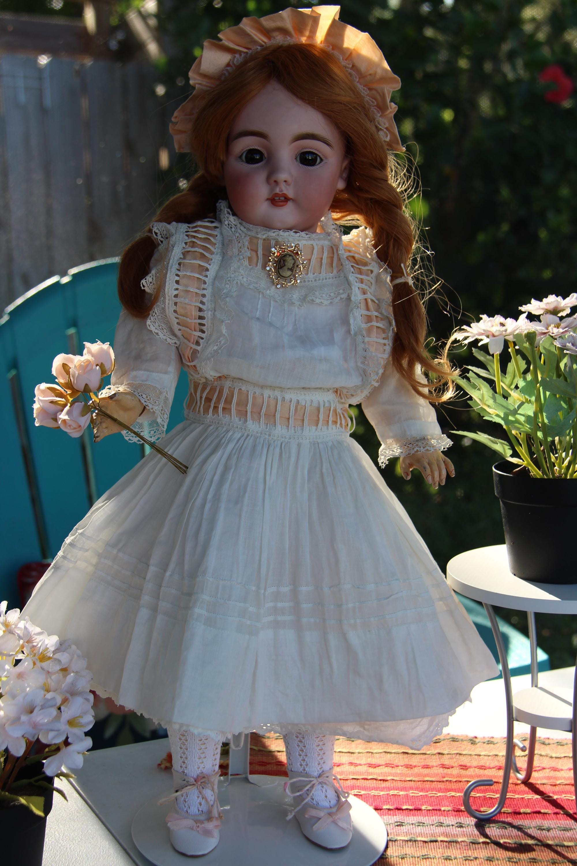 アンティーク ケストナー ビスクヘッド人形：21インチ モールド143