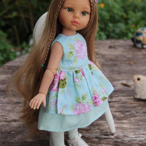 DRESS Flower~for 13.5&quot; 34сm Paola Reina dolls~Corolle ~Jolina~ iCukla~#4
