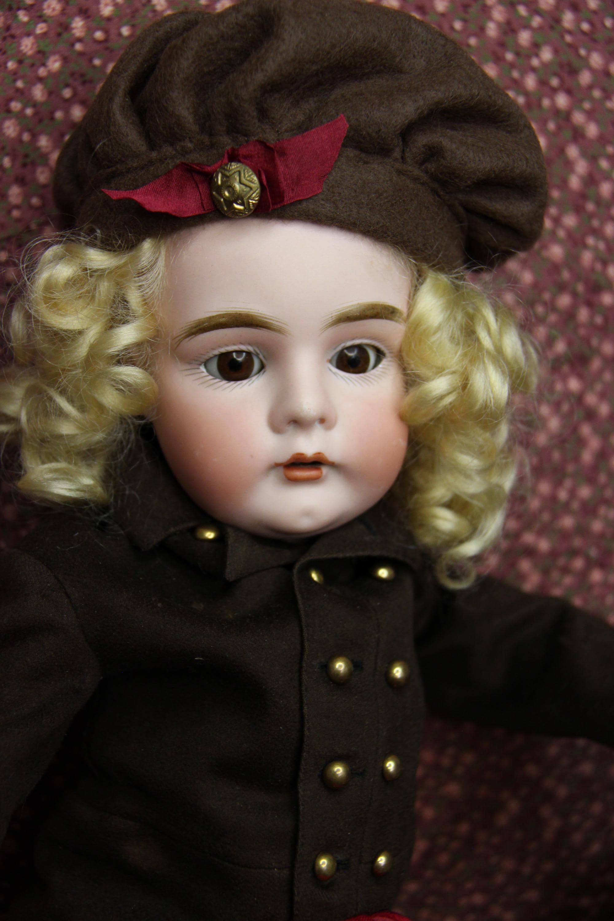 TÊTE REPRODUCTION POUPÉE Ancienne HILDA JDK En Porcelaine France 277249212182