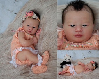 Laila Awake *Realborn ~ 18" Original Reborn Doll Kit/COA ~ by Bountiful Baby