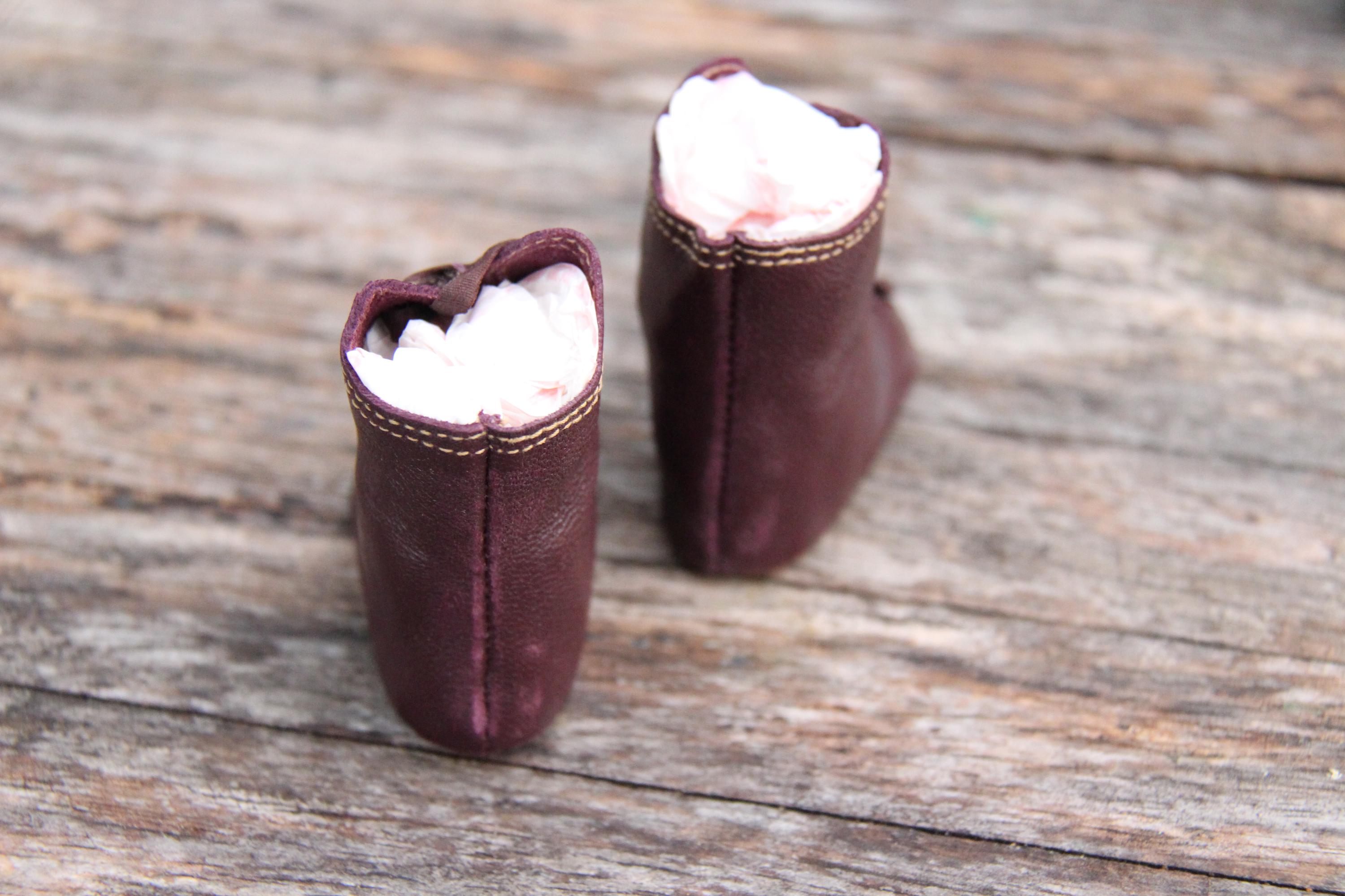 Bottines Miniatures, Mode Edwardienne, Maison de Poupée 1/12 | ATELIER