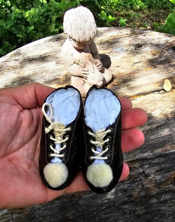 Chaussures De Poupée Ancienne Kestner – Occasion – Pour Collection