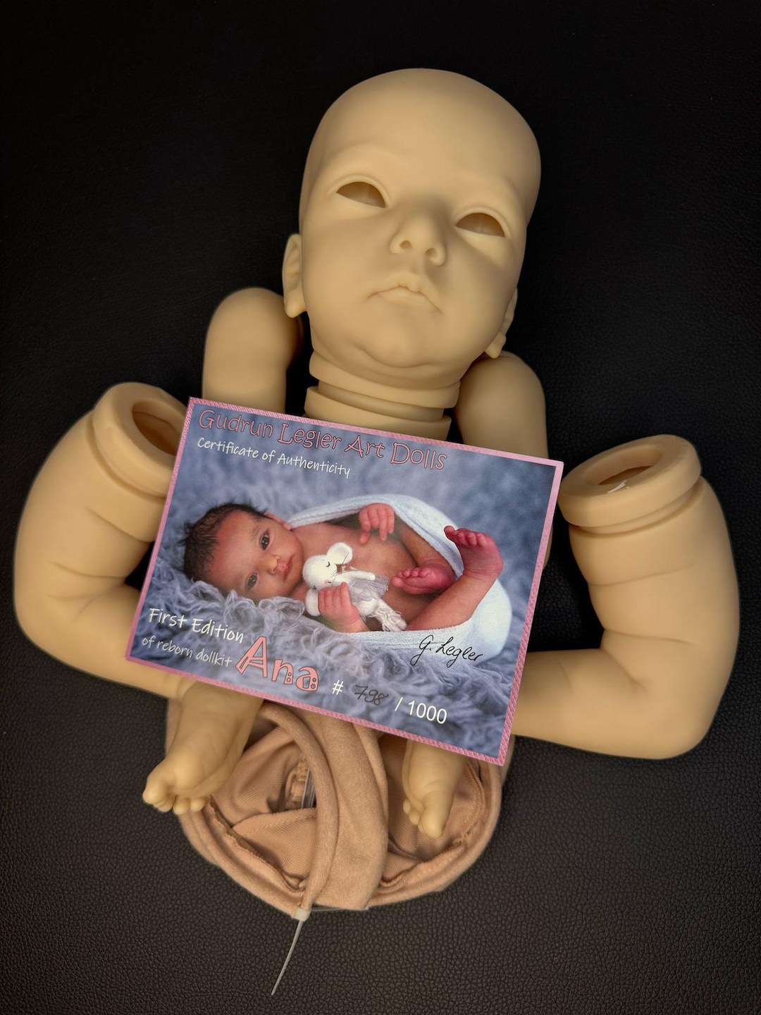 Ana by Gudrun Legler Reborn Baby Doll Kit ~19