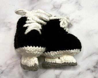 Crocheted Hockey skates