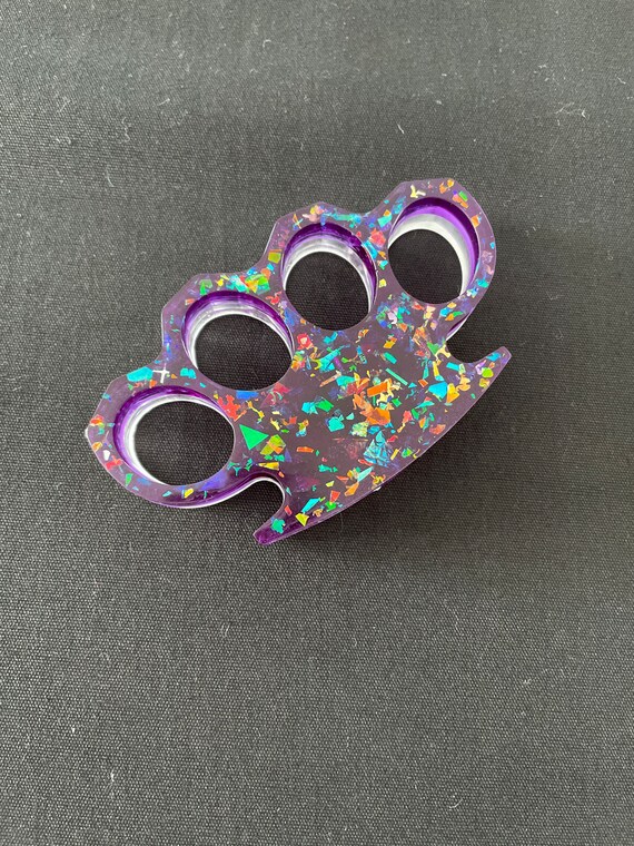 Semi Hard Colored Epoxy Resin Knuckles Etsy