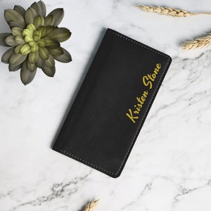 Personalized Checkbook Cover, Leather Checkbook, Checkbook Wallet and Holder, Checkbook Case, Custom Checkbook, Custom Checkbook Covers