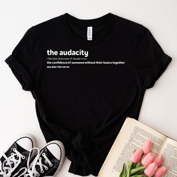 The "audacity" Tee