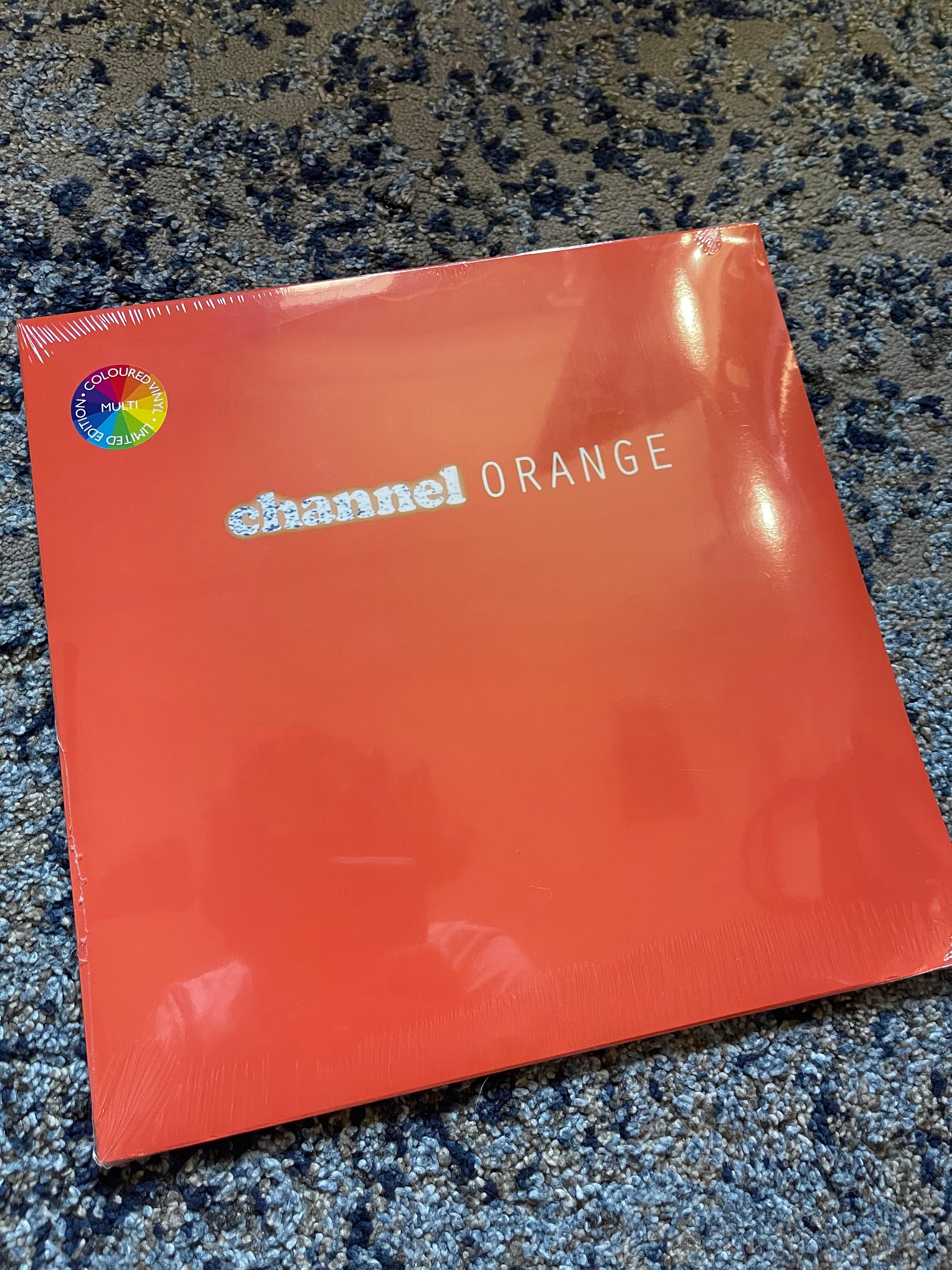  Frank Ocean SUPER RARE ORANGE COLOR VINYL 2x LP Channel Orange  NEW - auction details