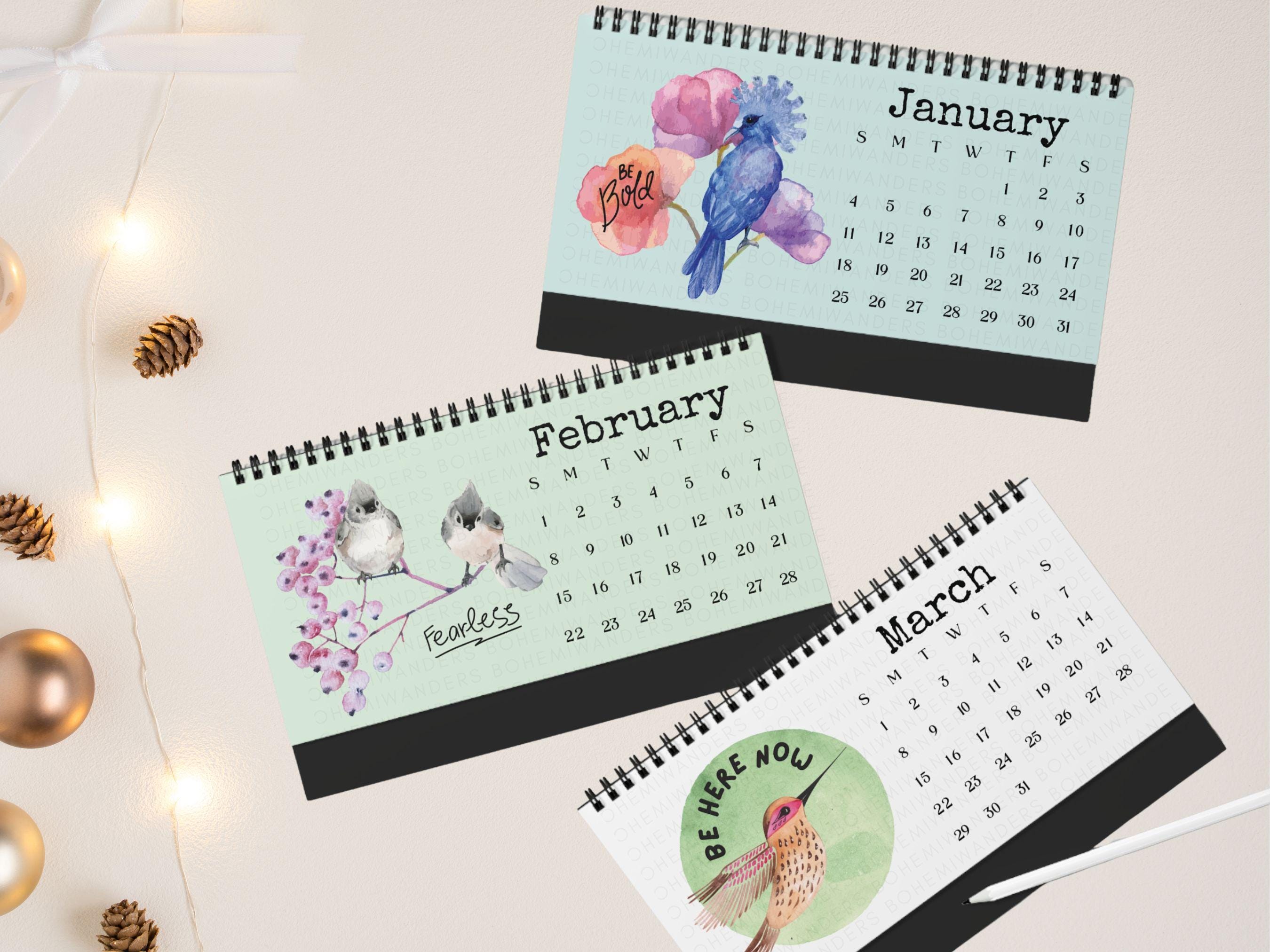 Seelenzauber Strandmagie tafelkalender voor 2023 formaat 10 cm x 10 cm