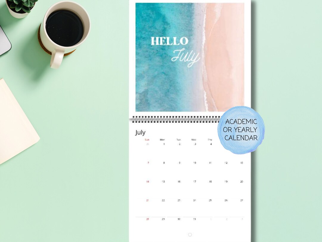 2025 Inspirational Nature Photography Calendar, Hello A Monthly ...