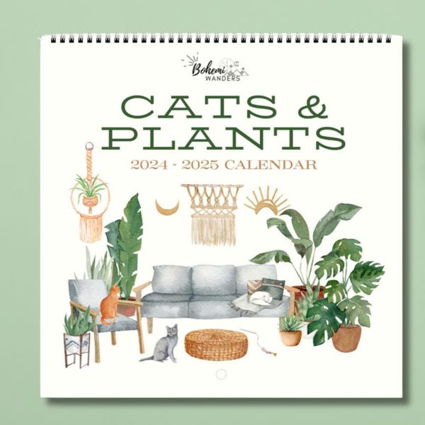 2024 Crazy Calendar Etsy