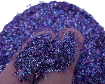 Dark Fantasy Craft Glitter: Black & Purple Sparkles