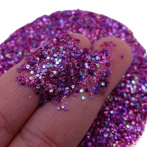 Mermaid Craft Glitter: Chunky Blue & Pink Sparkles