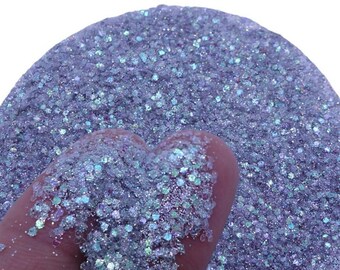 Snow Queen Craft Glitter: Purply White & Silver Sparkles