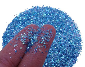 Craft Glitter Blue| Crafts Glitter Blue| Glitter for Craft | Crafts Glitter |Craft Glitter Chunky | Craft Glitter | Frozen Lake