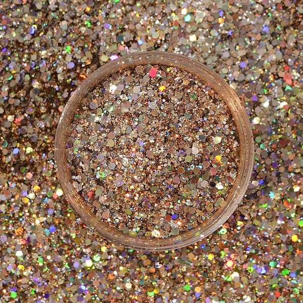 Cosmetic Glitter for Face, Eyes, Body, and Crafts- Celebration