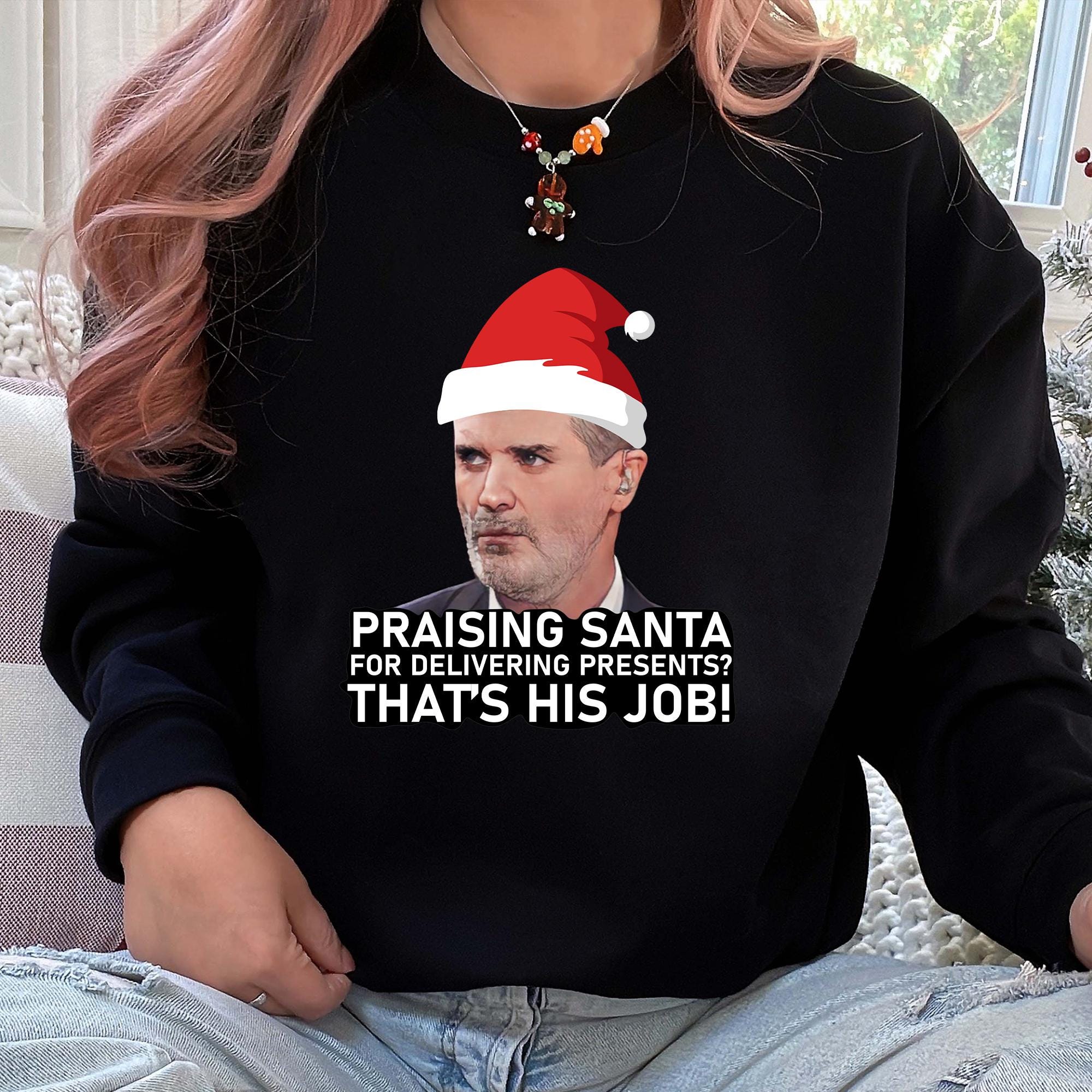 Buon Natale Divertente Maglione Natalizio Babbo Natale Renna - Foto 7