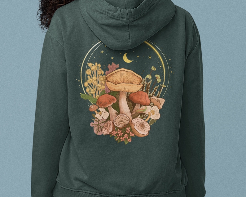 Mushroom Cottagecore Hoodie