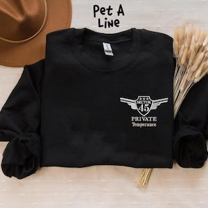 Custom Name Embroidered Sweatshirt, The Shatter Me 45 Sector Crewneck Sweater, A Warner Sweatshirt, BookTok Merch Sweater, Book Lover Gifts