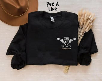 Custom Name Embroidered Sweatshirt, The Shatter Me 45 Sector Crewneck Sweater, A Warner Sweatshirt, BookTok Merch Sweater, Book Lover Gifts