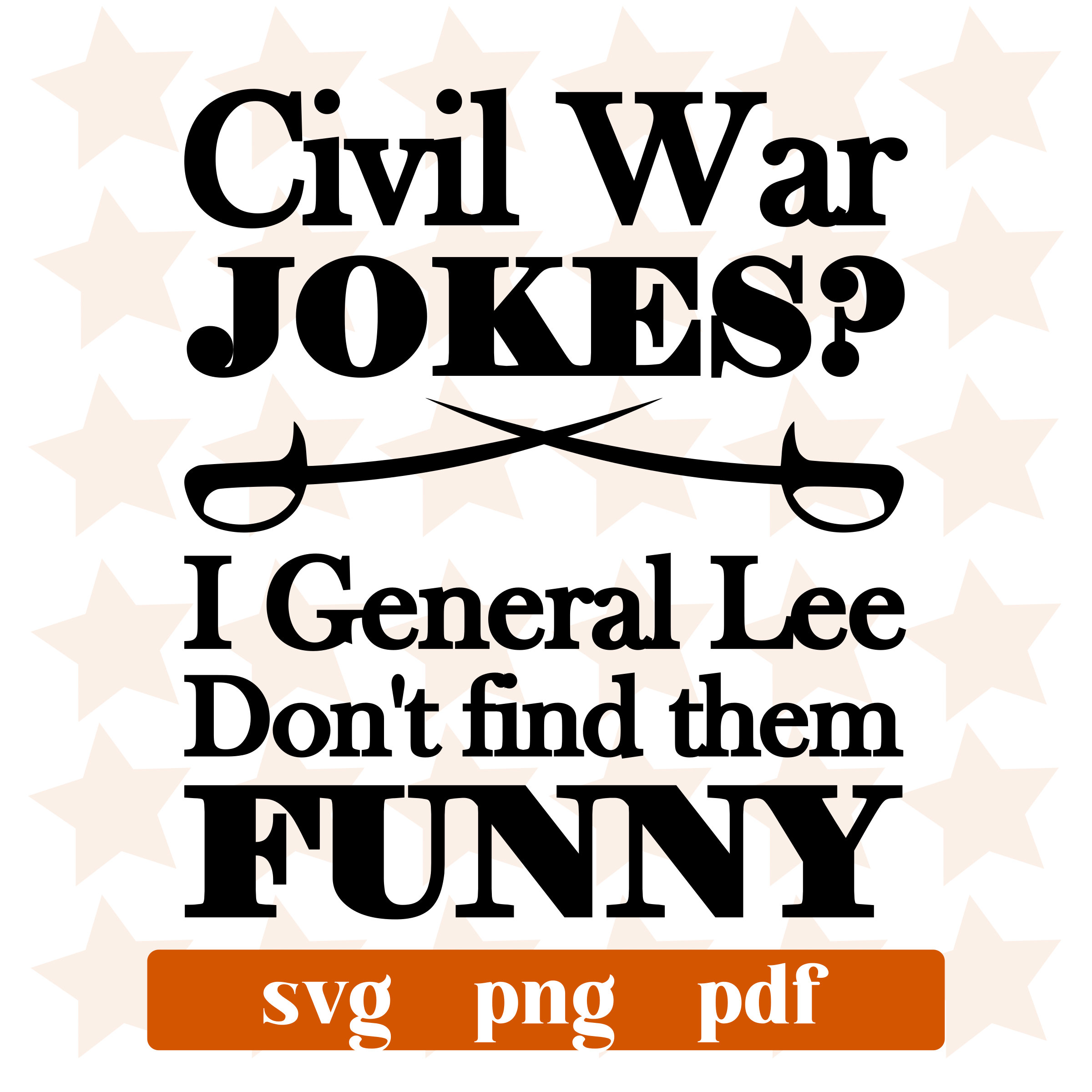 Funny History Civil War Joke General Lee SVG for History Major Etsy