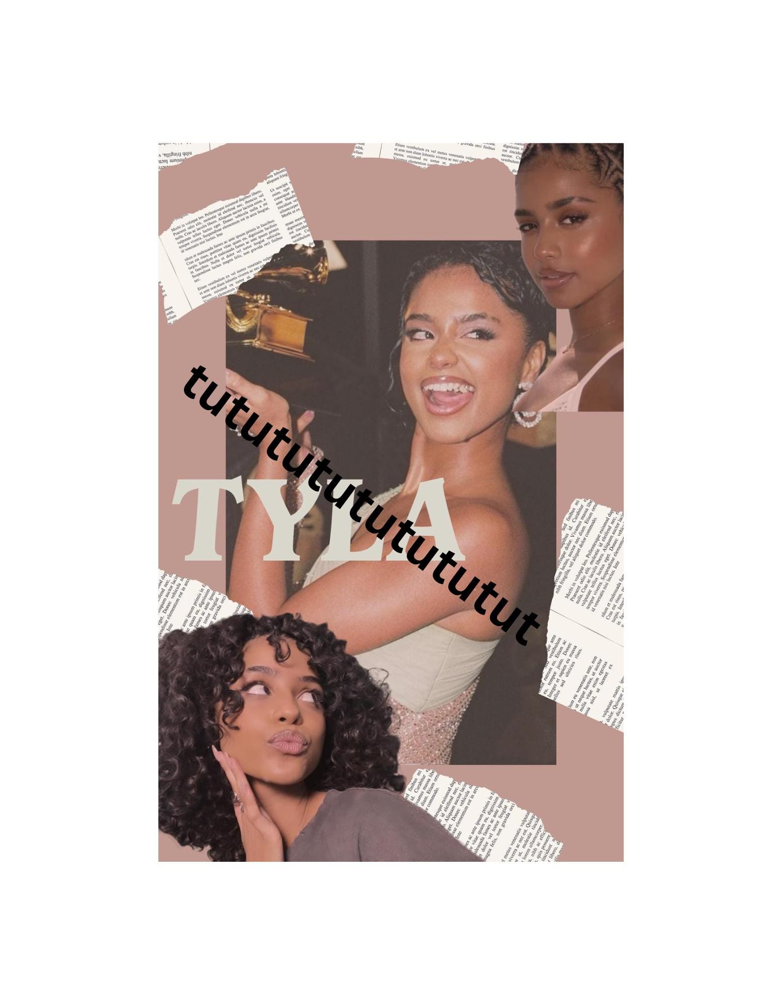 Singer Tyla-Inspired Instant Digital bootleg Download Design for Tees, Bags & More