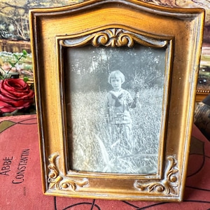 Antique photograph in a vintage frame