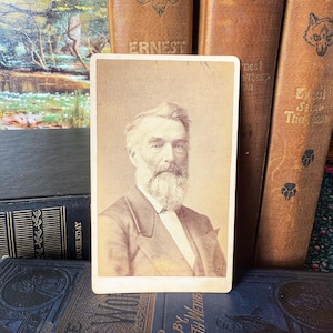 Antique CDV of older gentleman