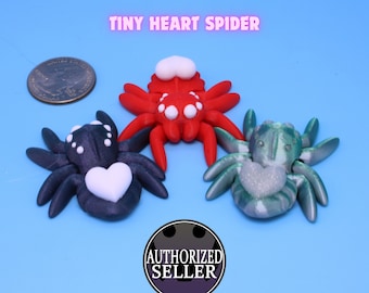Tiny Spider with Heart - 3D printed