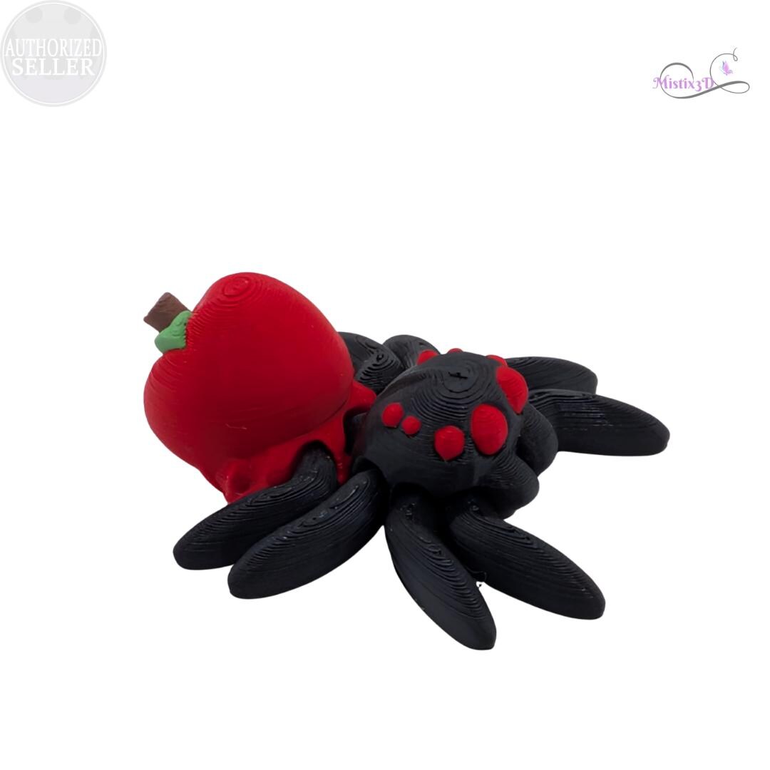 Apple Spider Articulated Fidget - Etsy