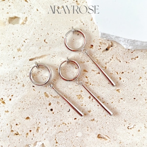 Zoro Earrings, Clip On Earrings, 18K Gold over 925 Silver, Anime Earrings, 3 Pcs Set Unisex Cosplay Earrings
