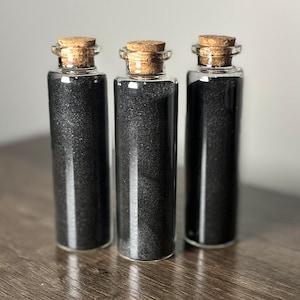 Black Salt | 25 mL /  0.85 oz | Protection Salt | Witchcraft | Supply Vial