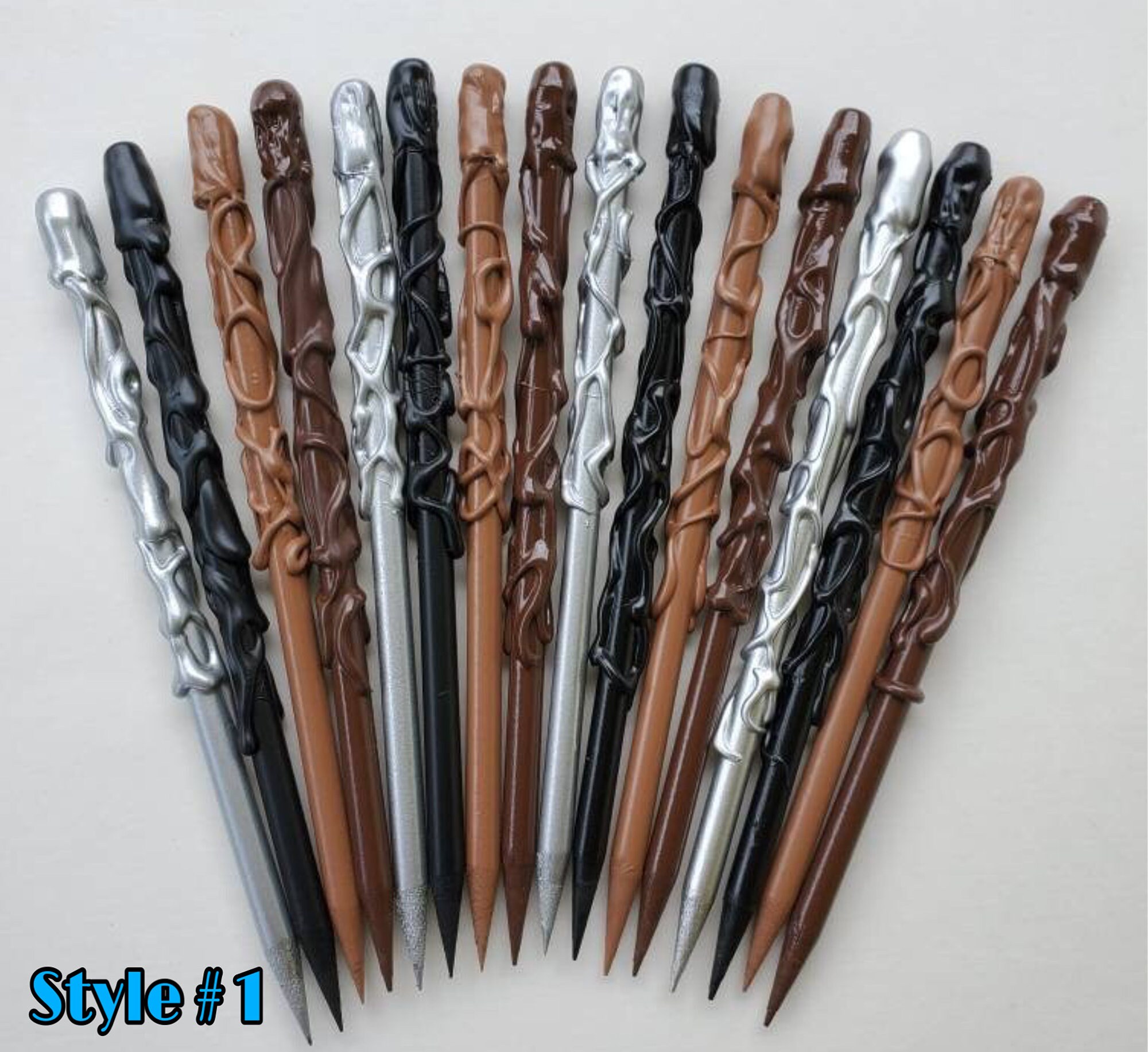 Wand Pencils Lightning Bolt Tattoos Stickers Costume Glasses With Round - View #8