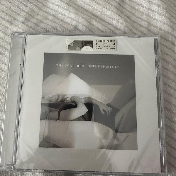 Taylor Swift CD- brand new sealed cd the tortured poet’s department album record 2LP brand new vinyl Taylor Swift merch, gift for Swiftie