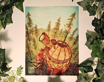 Outer Wilds Art Prints - Large (8.5"x11")