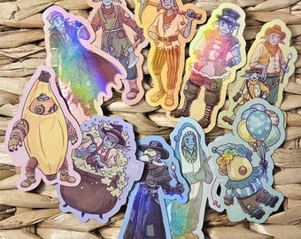 Outer Wilds Costume Dress Up Vinyl Stickers (waterproof, glossy)