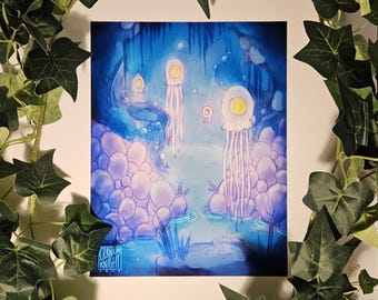 Hollow Knight Art Prints - Large (8.5"x11")