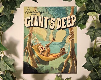 Postcards from Outer Space - Outer Wilds Art Prints - Large (8.5"x11")