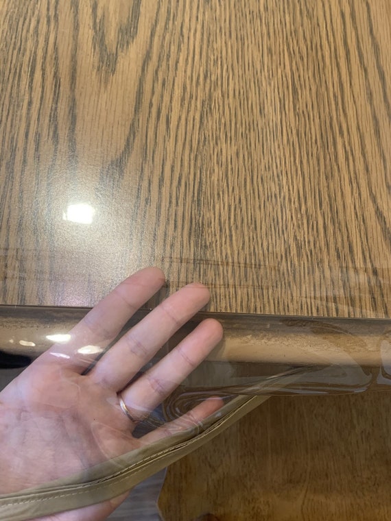 Custom Order Clear Vinyl Table Pad Protector 