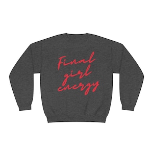 Final Mädchen Crewneck Halloween gemütliches Sweatshirt