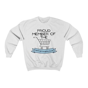 Trots lid van de Cart Returners Club Unisex Heavy Blend Comfy Crewneck Sweatshirt