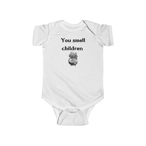 You Smell children 6m-24m Halloween onesie