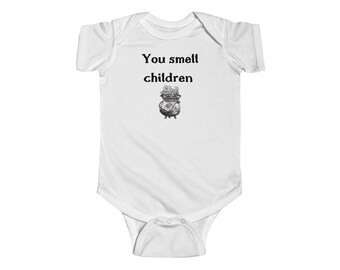 You Smell children 6m-24m Halloween onesie