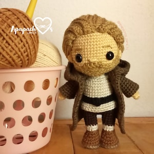 Amigurumi pattern- Obi Wan inspired "Galaxy Knight". Digital pattern/ PDF
