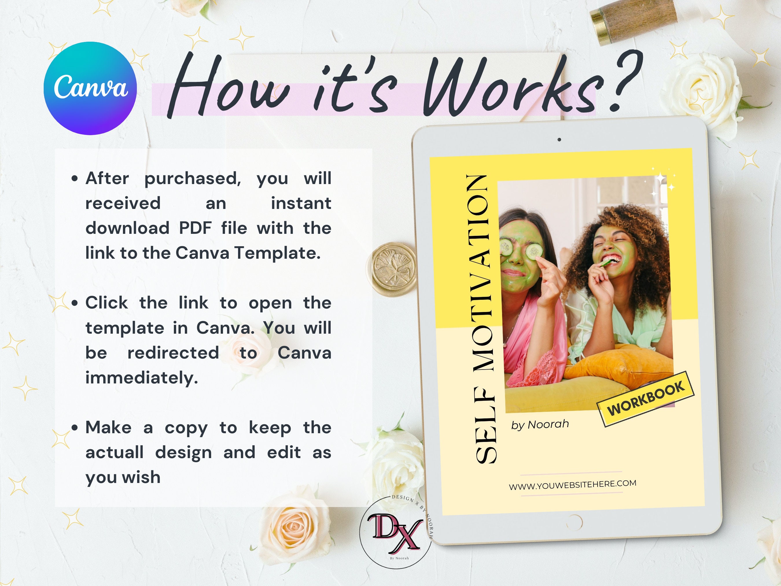 Done for You Self-motivation Lead Magnet Kit, Canva Template, Opt-in ...