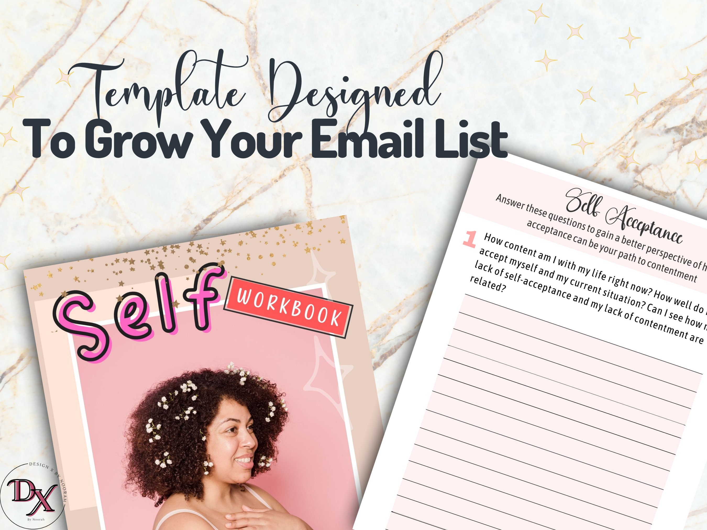 Done for You Self-acceptance Lead Magnet Kit, Canva Template, Lead ...