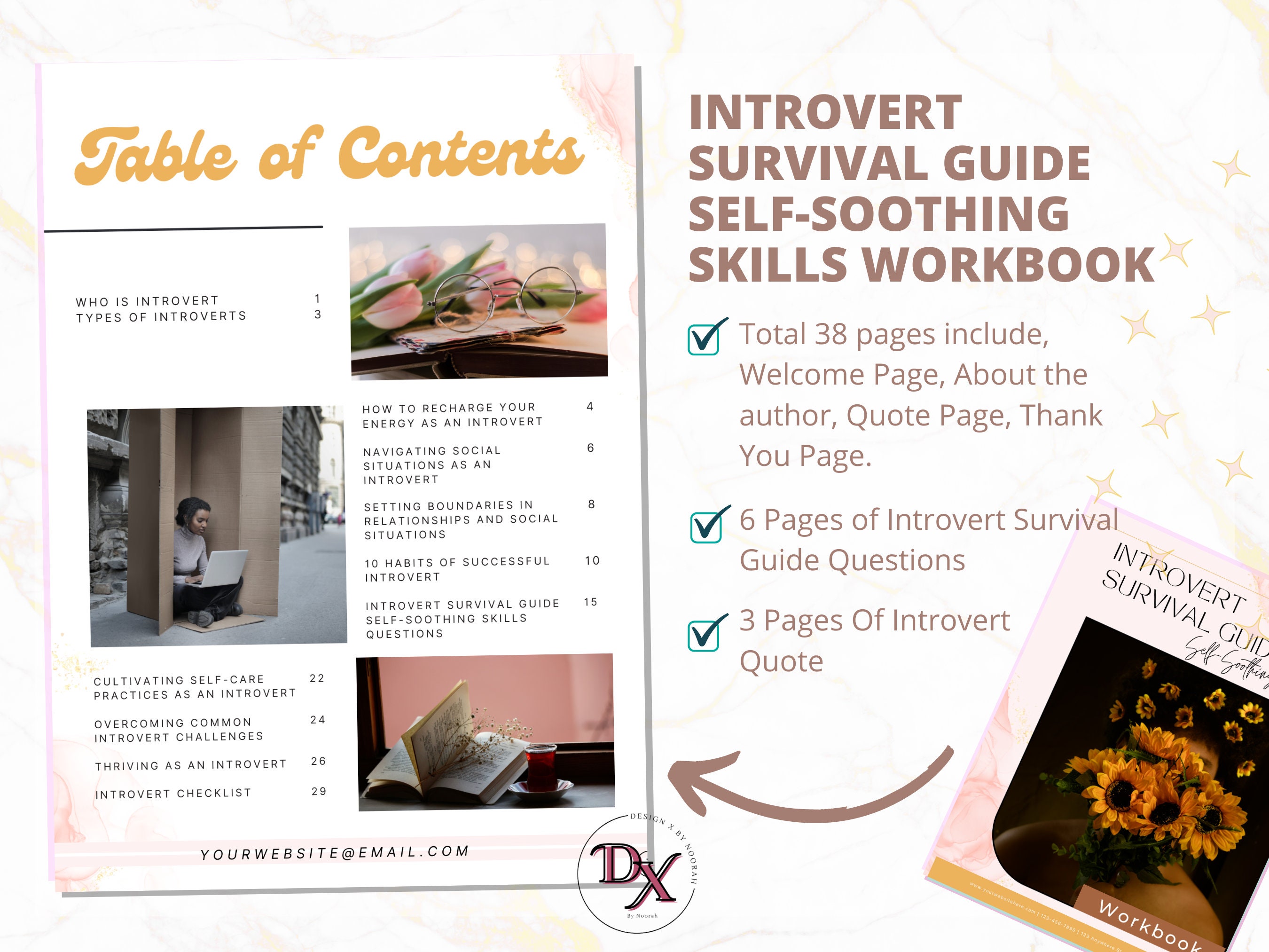 Done for You Introvert Survival Guide Self-soothing Skills Lead Magnet ...